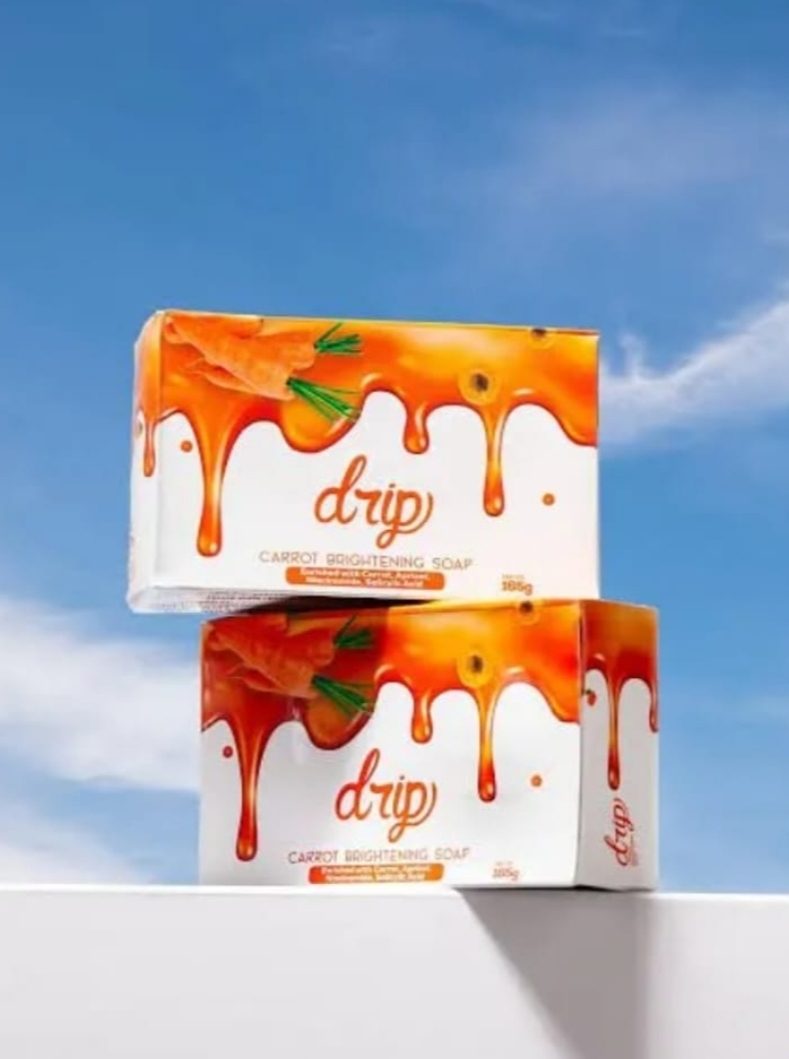 Drip Carrot Brightening Soap (2pcs)