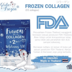 Frozen collagen 2 in 1 whitening x10