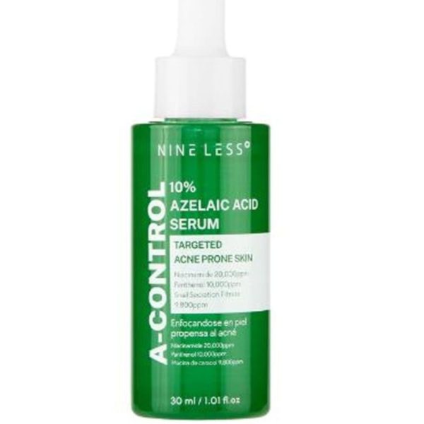 Nineless A-Control 10% Azelaic Acid Serum, Niacinamide with Snail Mucin 30ml