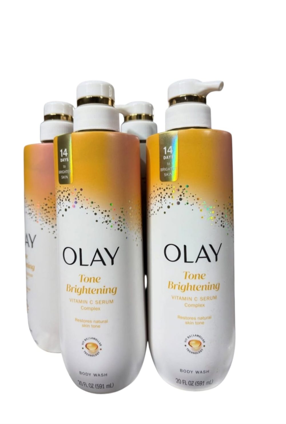 OLAY- Vitamin C Cleansing and Revitalizing Body Wash 591ml (one bottle) - Image 3
