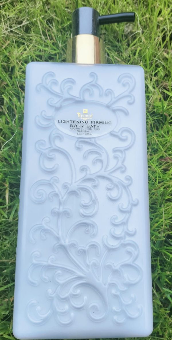 Gel Douche éclaircissant Bismid Lightening Firming - 1000 Ml, Naturel, Hydratant, Senteur Florale