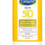 Cetaphil Sheer Mineral Sunscreen Stick, SPF 50, 0.5 oz (14 g)