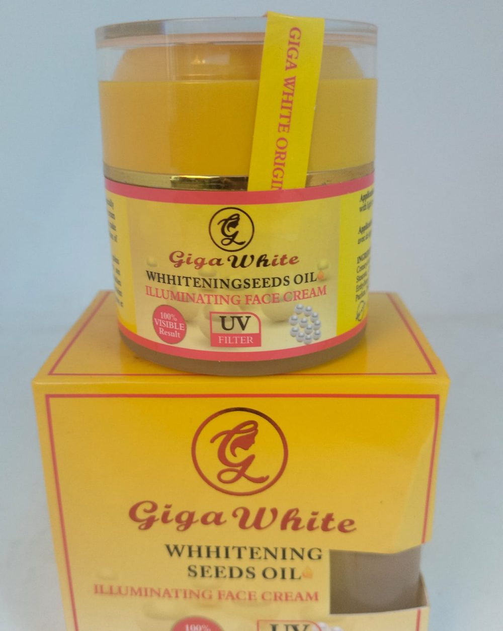 GIGA WHITE WHITENING SEED OIL ILLUMINATING FACE CREAM