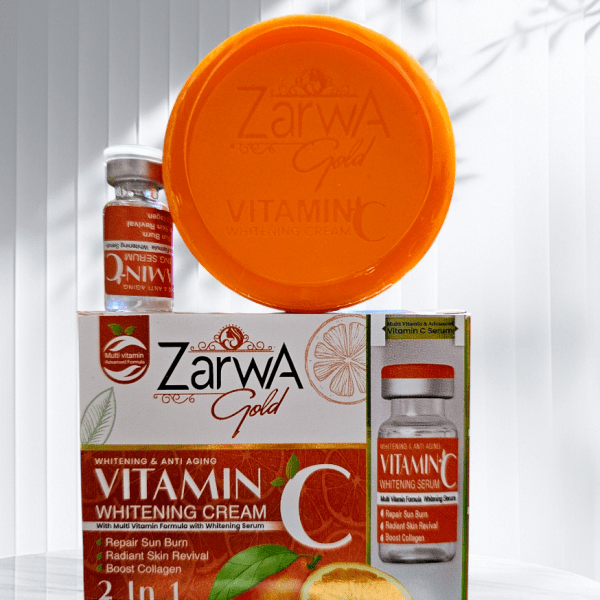 Zarwa Vitamin C  2 in 1 Whitening Cream with Serum