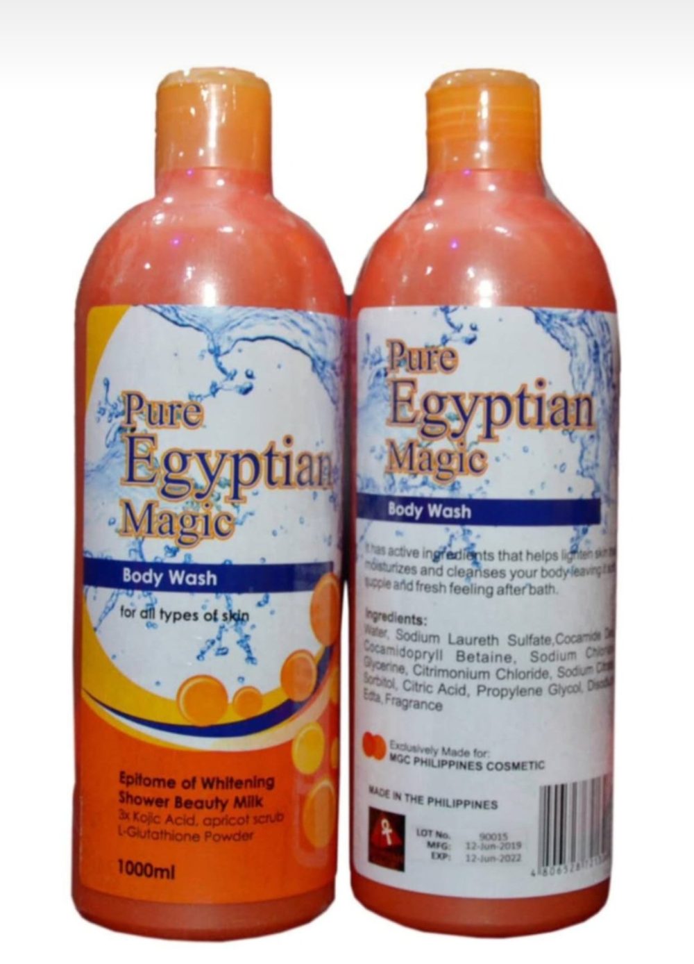 Pure Egyptian Magic Body Wash 1000ml (One Bottle)