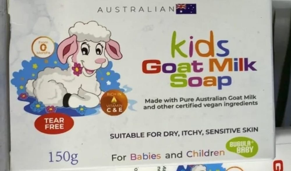 Bubula Baby Australian Kids Goat Milk Lotion and Soap