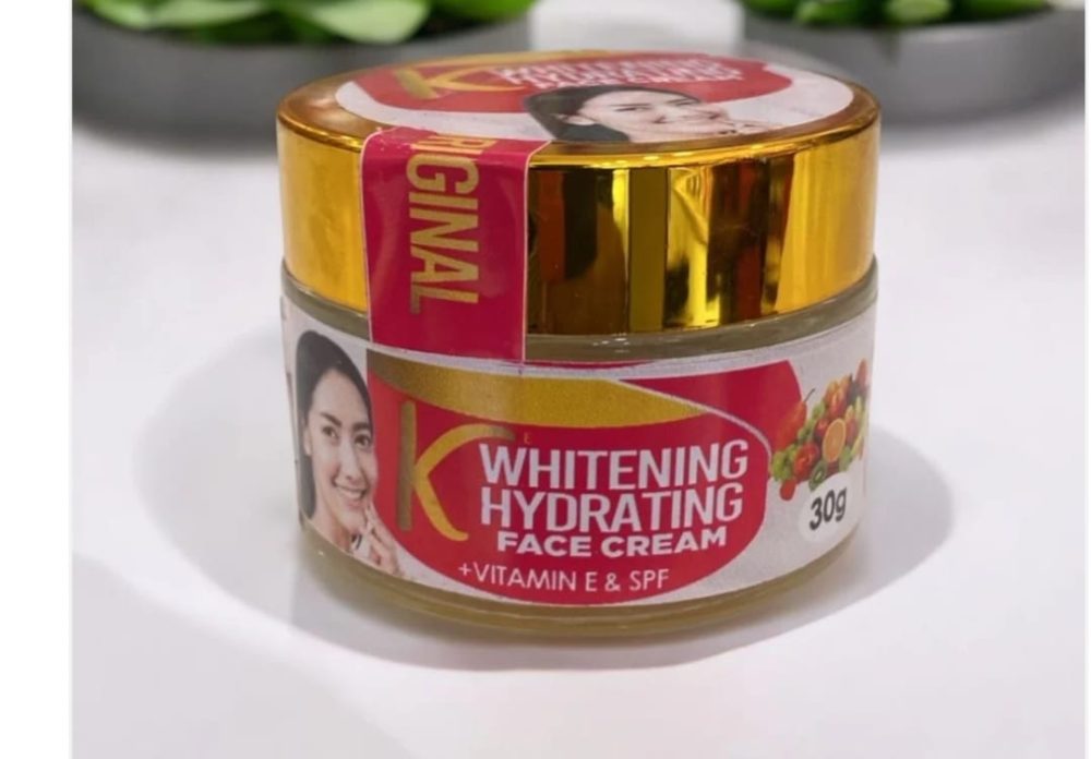 K Whitening Hydrating Face Cream with Vitamin E and SPF