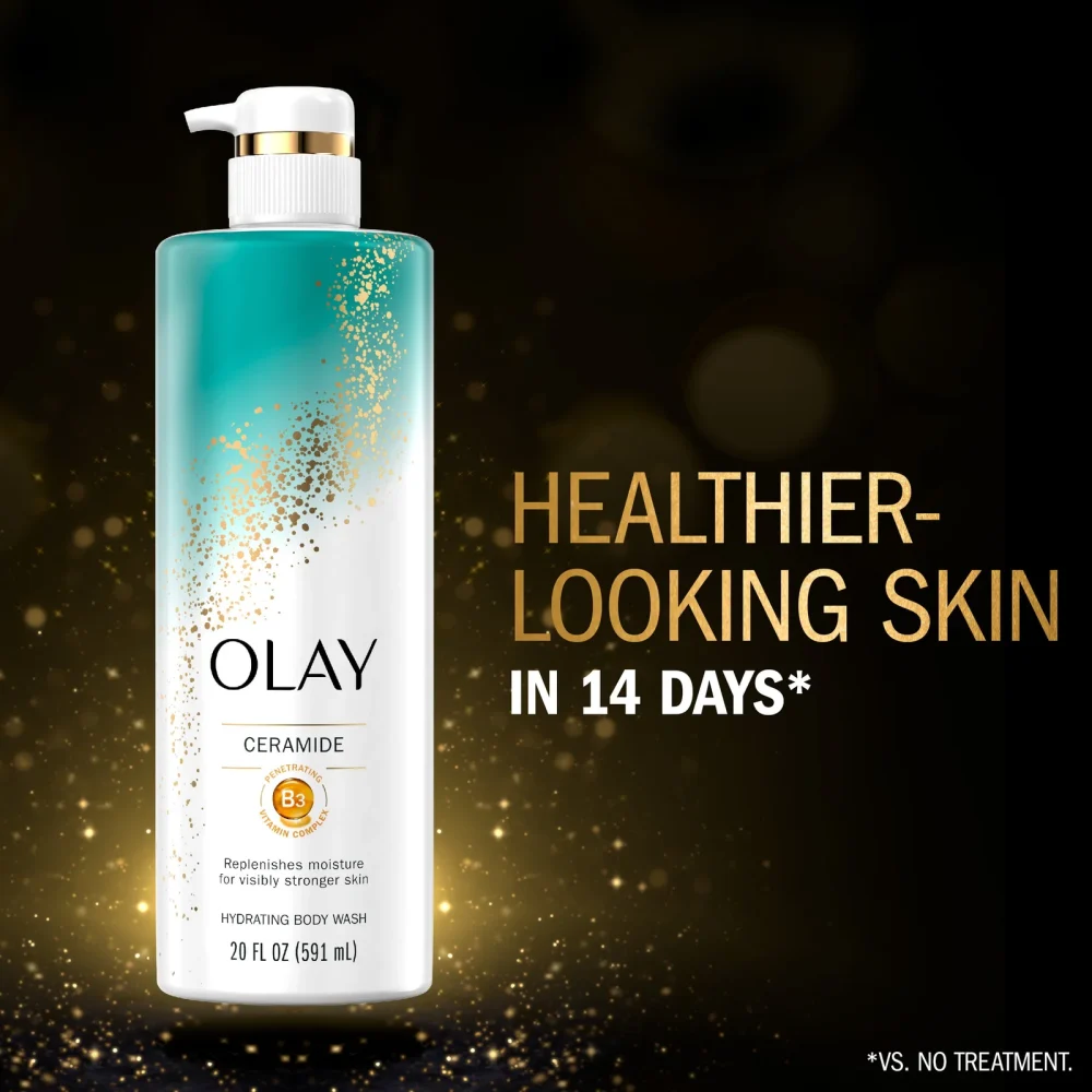 Olay Ceramide Cleansing and Strengthening Body Wash - Image 2