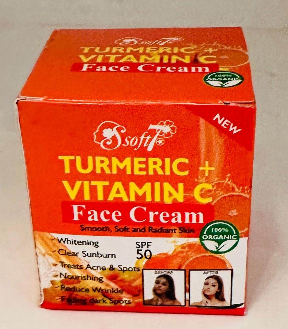 Soft 7 Turmeric and Vitamin C Face Cream