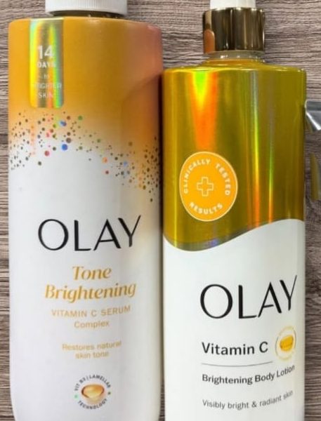 OLAY Vitamin C Brightening Body Lotion and Body Wash