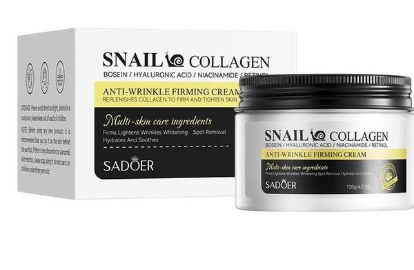 SADOER Snail Collagen Anti-wrinkle Firming Cream - 120g