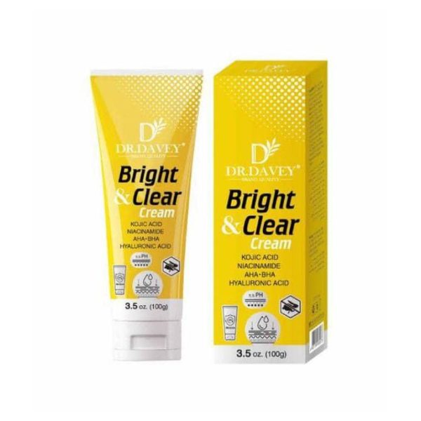 Dr Davey Bright and Clear Face Cream With Kojic Acid and Niacinamide