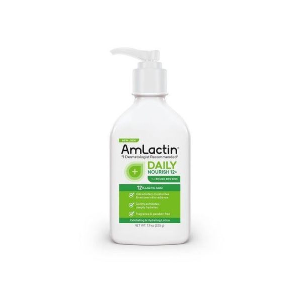 Amlactin Daily Nourish Lotion with 12% Lactic Acid – 7.9oz / 225g