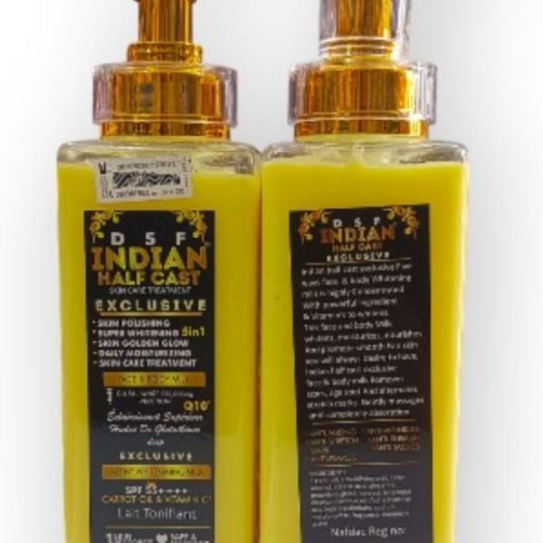 DSF INDIAN HALF CAST EXCLUSIVE FACE AND BODY MILK 500ML (one)