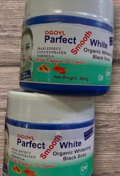 Perfect Smooth White Organic Whitening Black Soap (one)