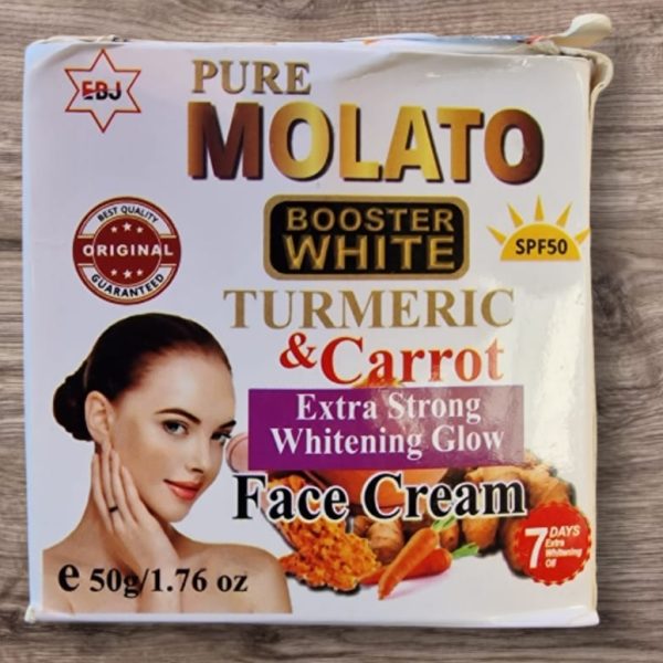 Pure Molato Booster White Tumeric and Carrot Face Cream