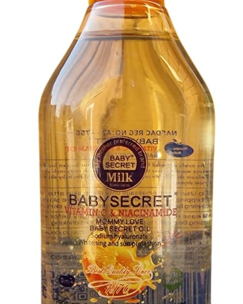 Baby Secret Milk Vitamin C and Niacinamide Body  Oil (100ml)