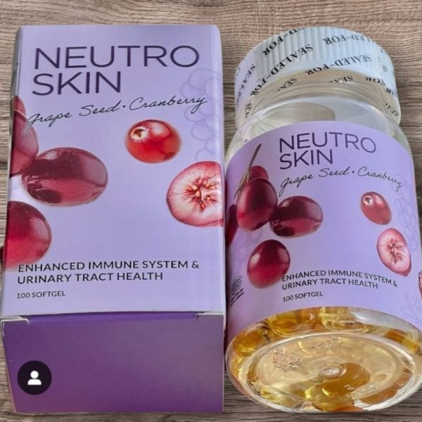 Neutro Skin Grape seed Cranberry Skin Whitening Capsule