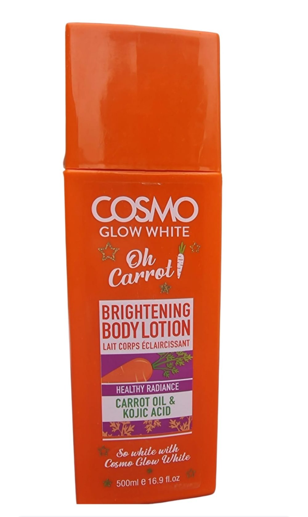 Cosmo Glow White Carrot and Kojic acid Body Lotion - 500ML