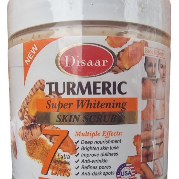 Disaar Turmeric Shower Scrub Extra Whitening
