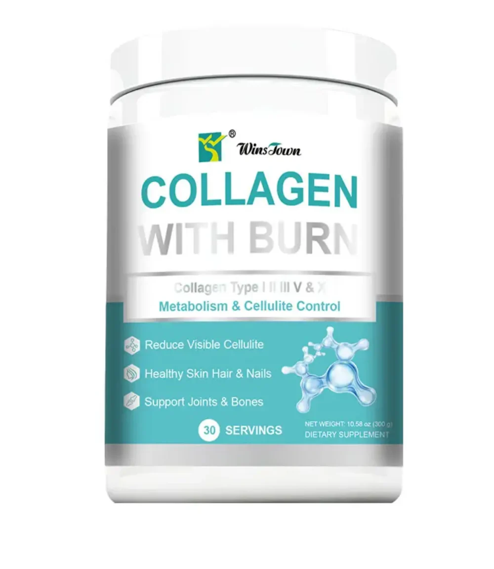 Wins Town Multi-Collagen with Burn Powder (300 grams, 30 servings)