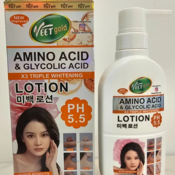 VeetGold Amino Acid & Glycolic Lightening Body Lotion