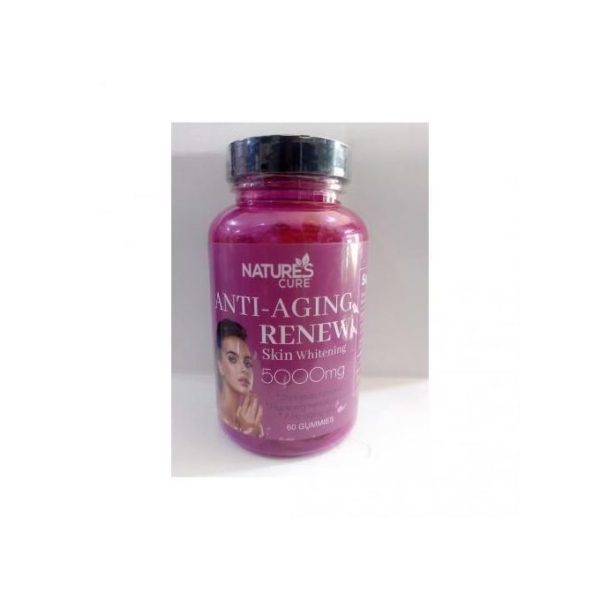 Nature'S Cure Anti-Aging Renew Skin Whitening 5000mg Gummies