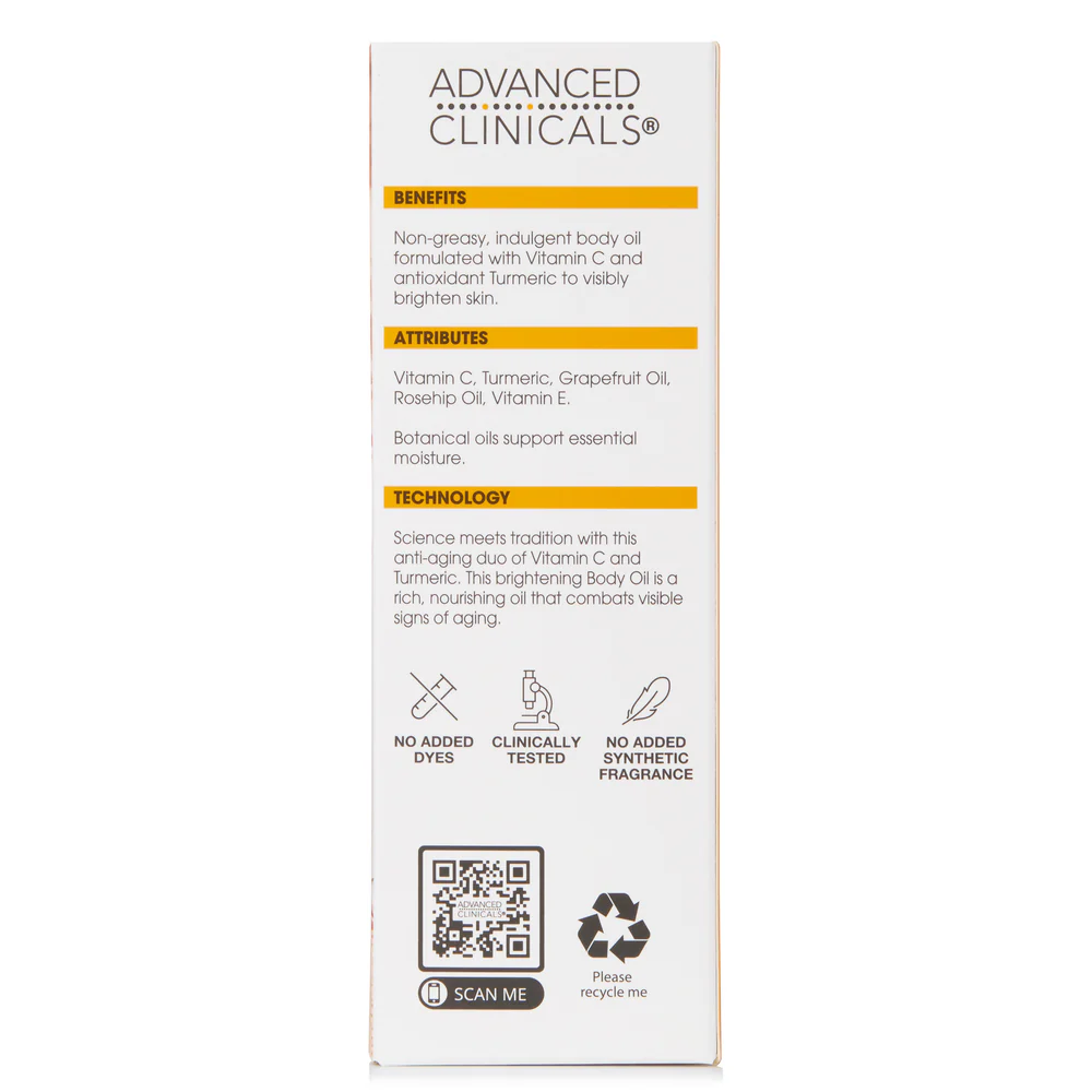 Advanced Clinical Vitamin C Body Oil 112ml - Image 2