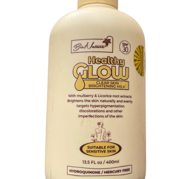 Bionature Healthy Glow Clear Skin Brightening Milk (400ml)
