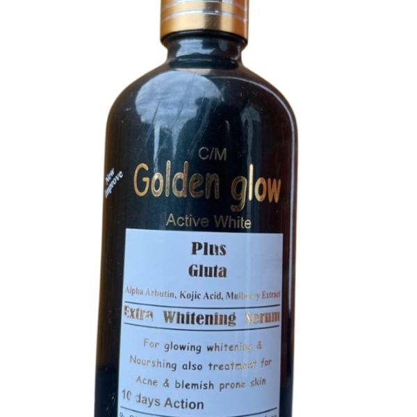 Golden Glow Active White Extra Whitening Serum 100ml