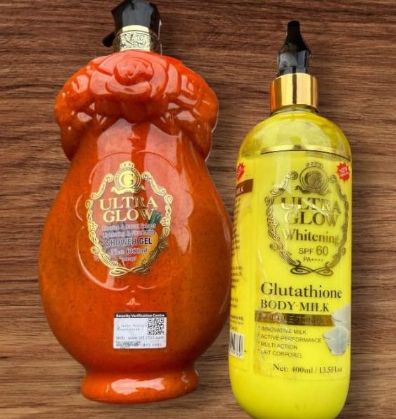 Ultra Glow Gluthatione Body Milk and Carrot Shower Gel