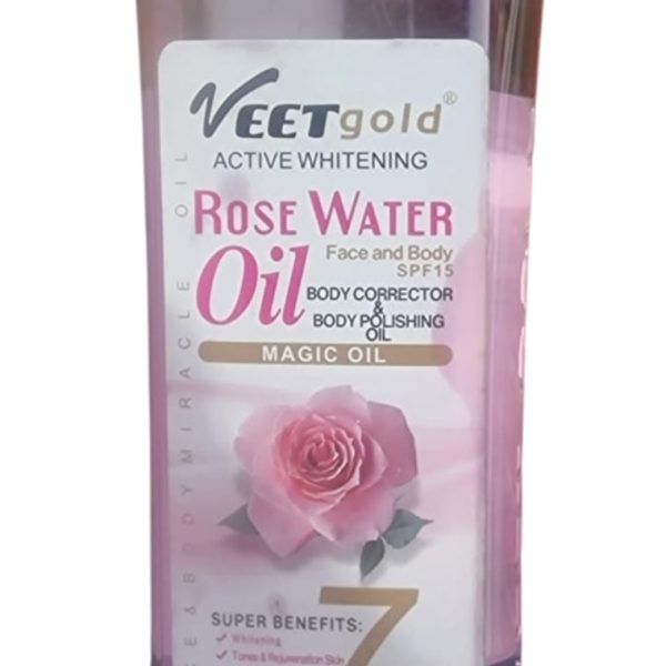 Veetgold Rose Water Body Corrector oil 1000ml