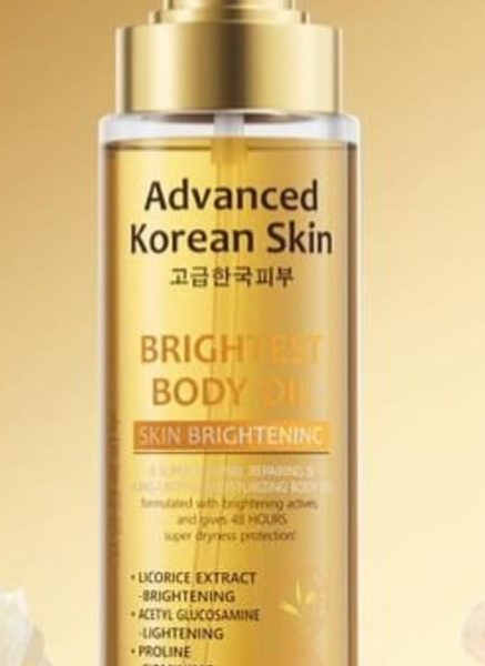 Advanced Korean Skin Brightest Body Oil