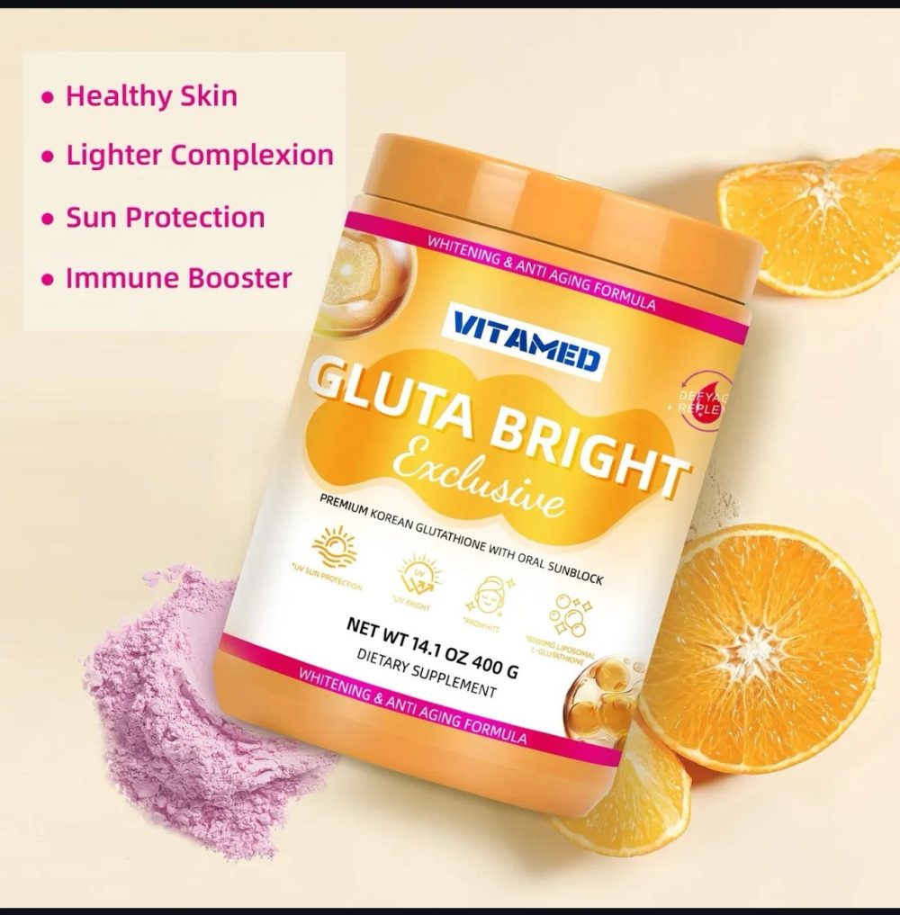 Vitamed Gluta Bright Exclusive Whitening & Anti-aging (glutathione & Sunblock)