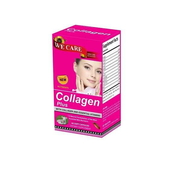 We Care Collagen Plus -60 softgels