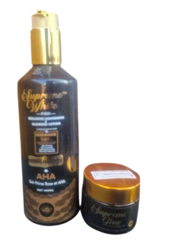 Supreme White Exclusive Lightening and Glowing Lotion and Face Cream