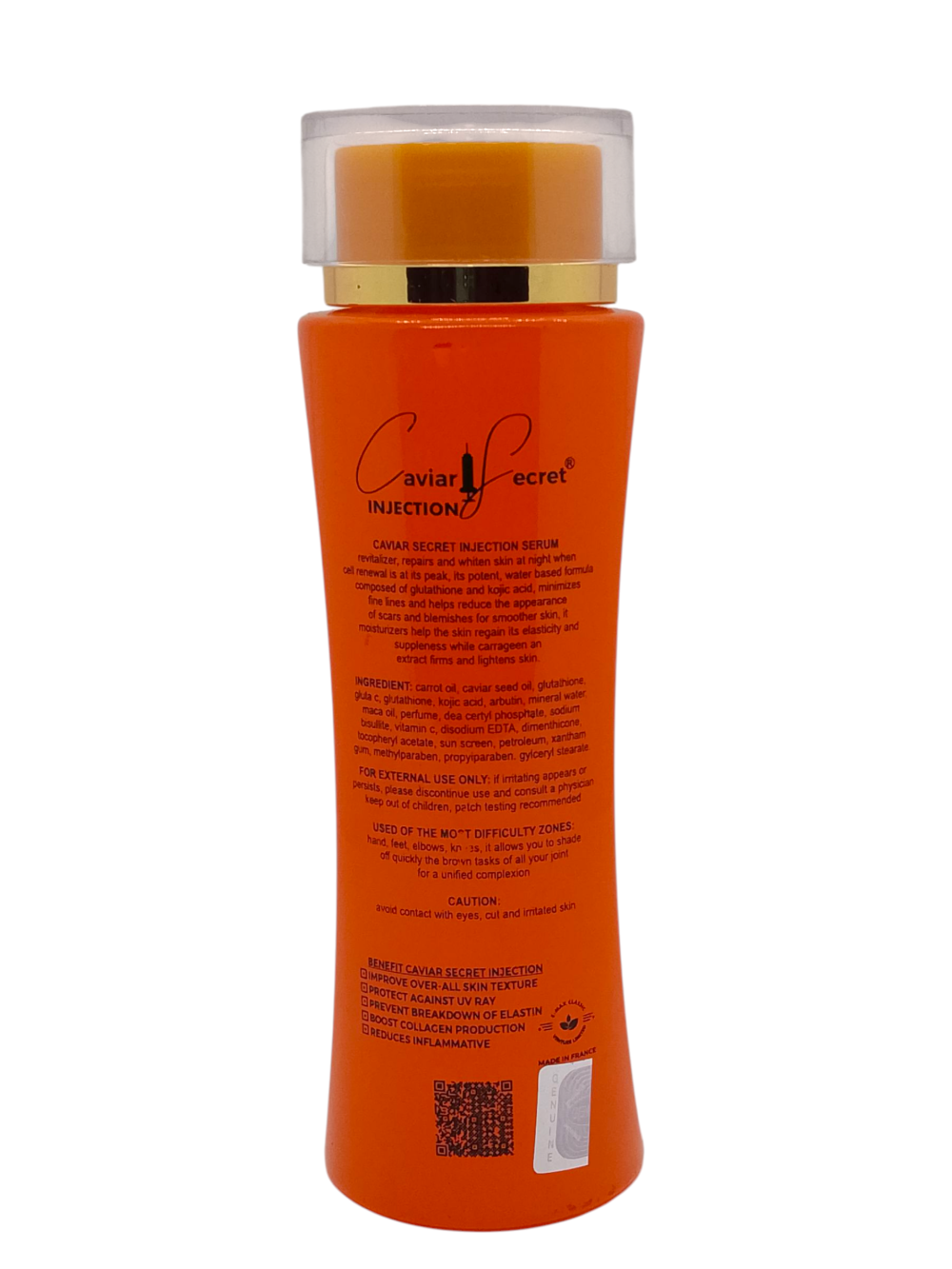 CAVIAR SECRET INJECTION CAVIAR+VITAMIN C WITH GLUTA SERUM - Image 2