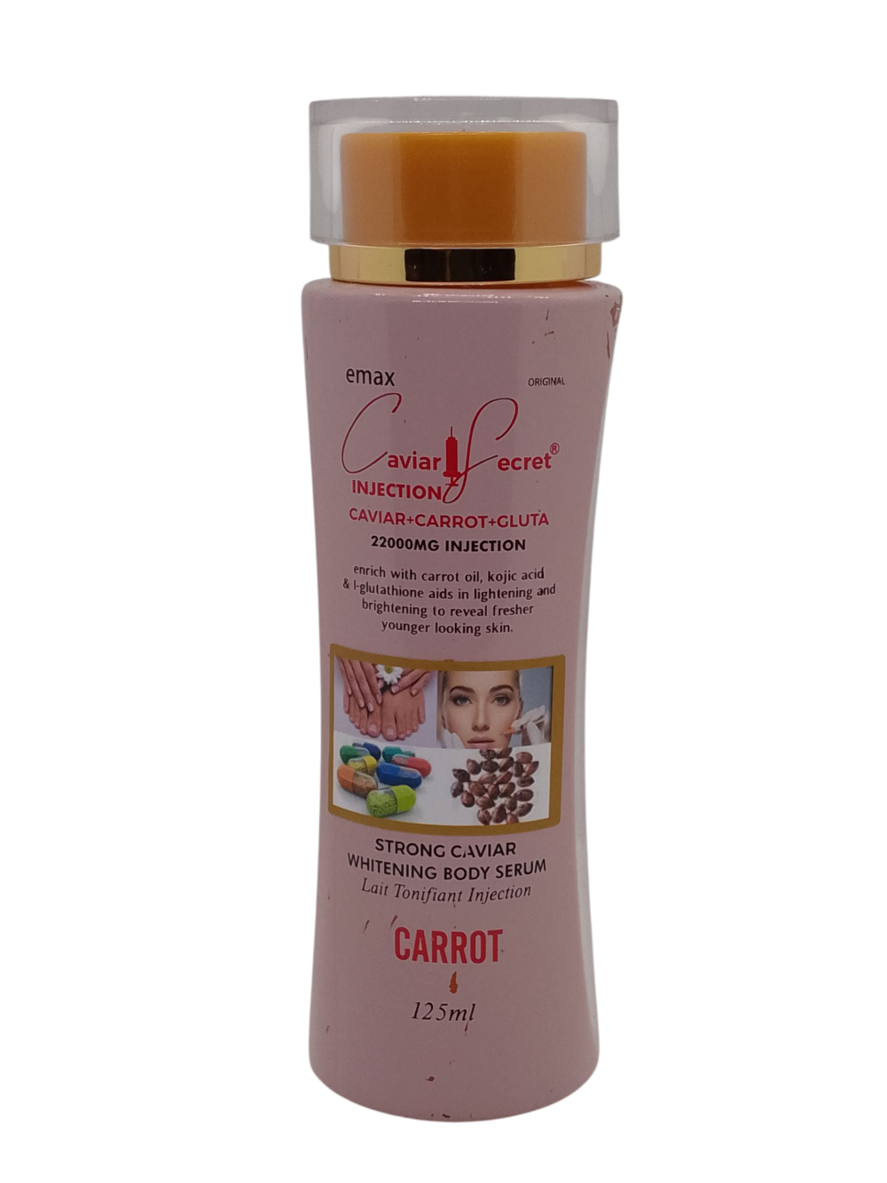 CAVIAR SECRET INJECTION WITH CARROT AND GLUTA WHITENING SERUM