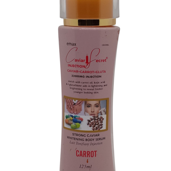 CAVIAR SECRET INJECTION WITH CARROT AND GLUTA WHITENING SERUM