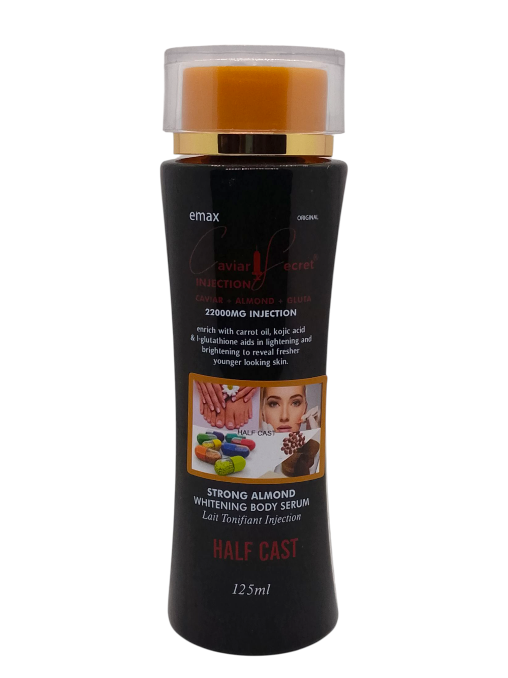 CAVIAR SECRET INJECTION ALMOND WHITENING BODY SERUM
