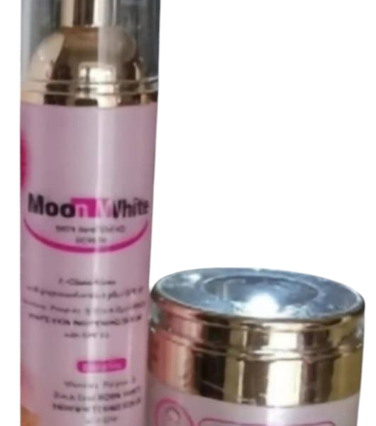 Moon White Skin Skincare Serum and Face Cream