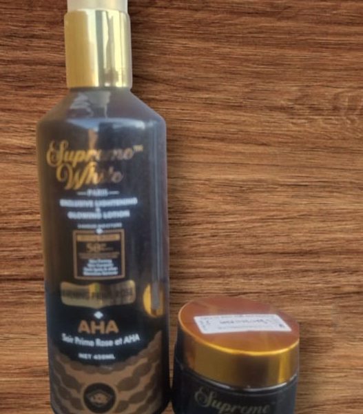 Supreme White Exclusive Lightening and Glowing Lotion and Face Cream