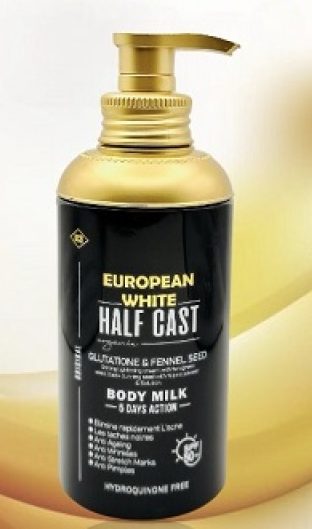European White Half Cast Body Lotion 500ml