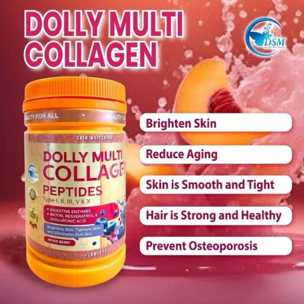 Phyto Dolly Multi Collagen 5X Peptide with Hyaluronic Acid Vita C