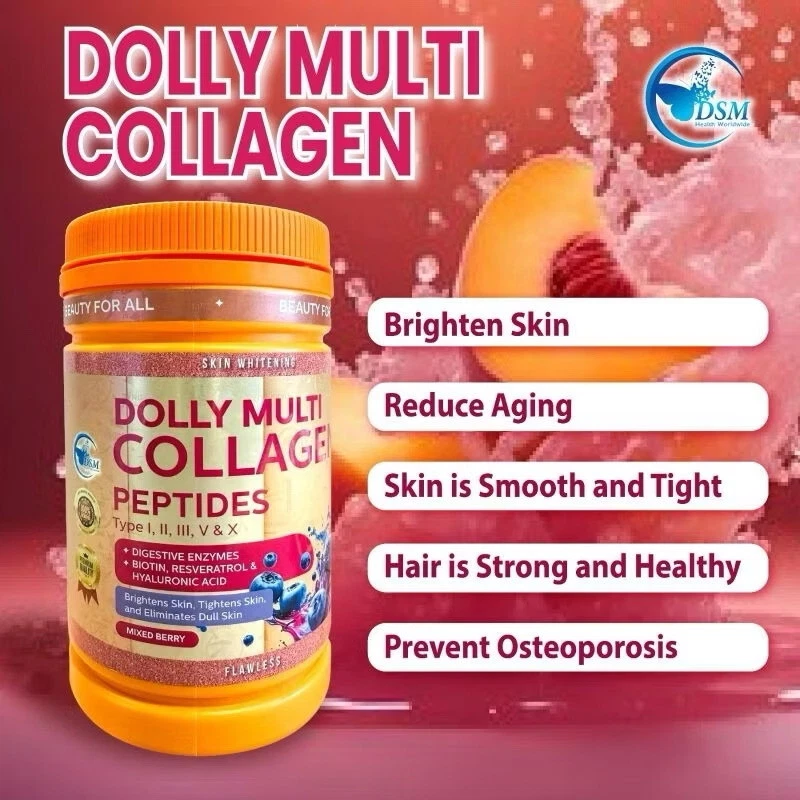 Phyto Dolly Multi Collagen 5X Peptide with Hyaluronic Acid Vita C