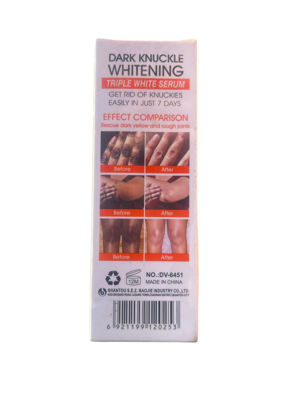 VEETGOLD DARK KNUCKLES WHITENING SERUM