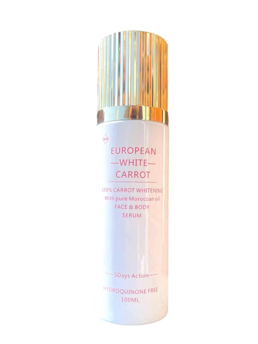 EUROPEAN WHITE CARROT WHITENING FACE AND BODY SERUM 100ml
