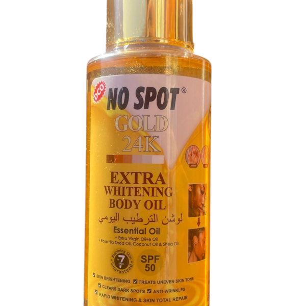 NO SPOT INJECTION 24K GOLD WHITENING BODY OIL 300ml