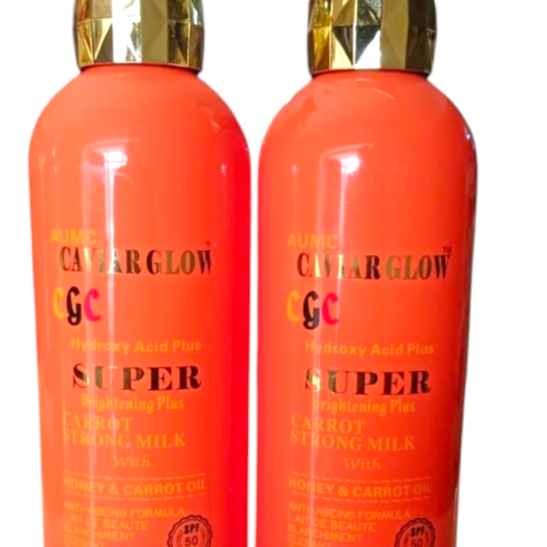 CAVIAR GLOW LOTION WITH HONEY AND CARROT OIL 500ml