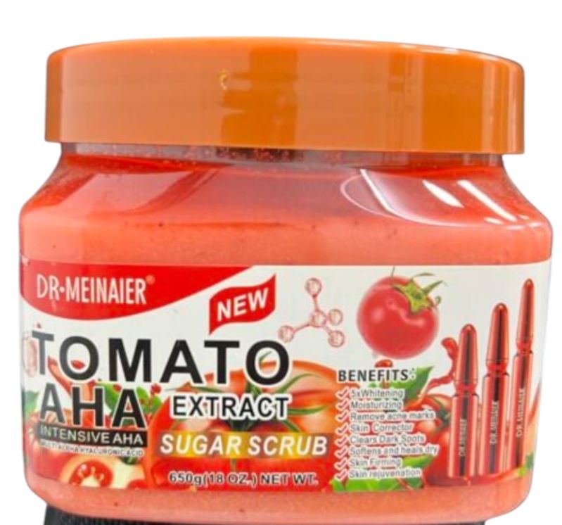 DR MEINAIER TOMATO EXTRACT SUGAR SCRUB  INTENSIVE AHA